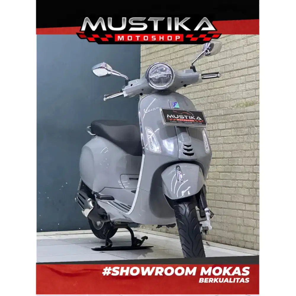 Odo 5rb Simpenan!!Vespa Primavera ABS Spidod TFT 2024 Mulus-Mustika