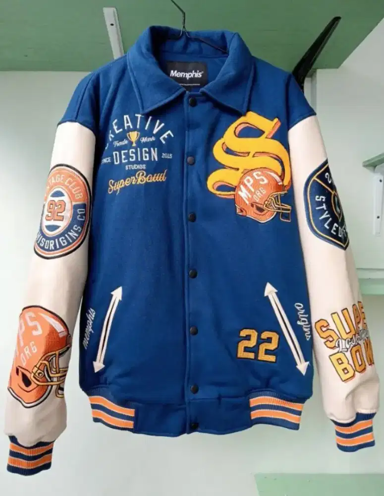 Jaket Varsity Memphis Origins
