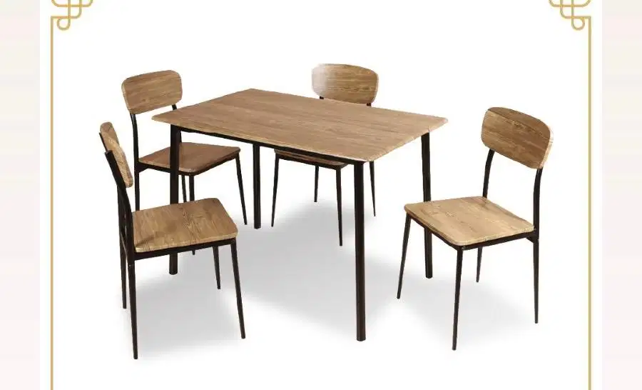 Jual set meja makan minimalis