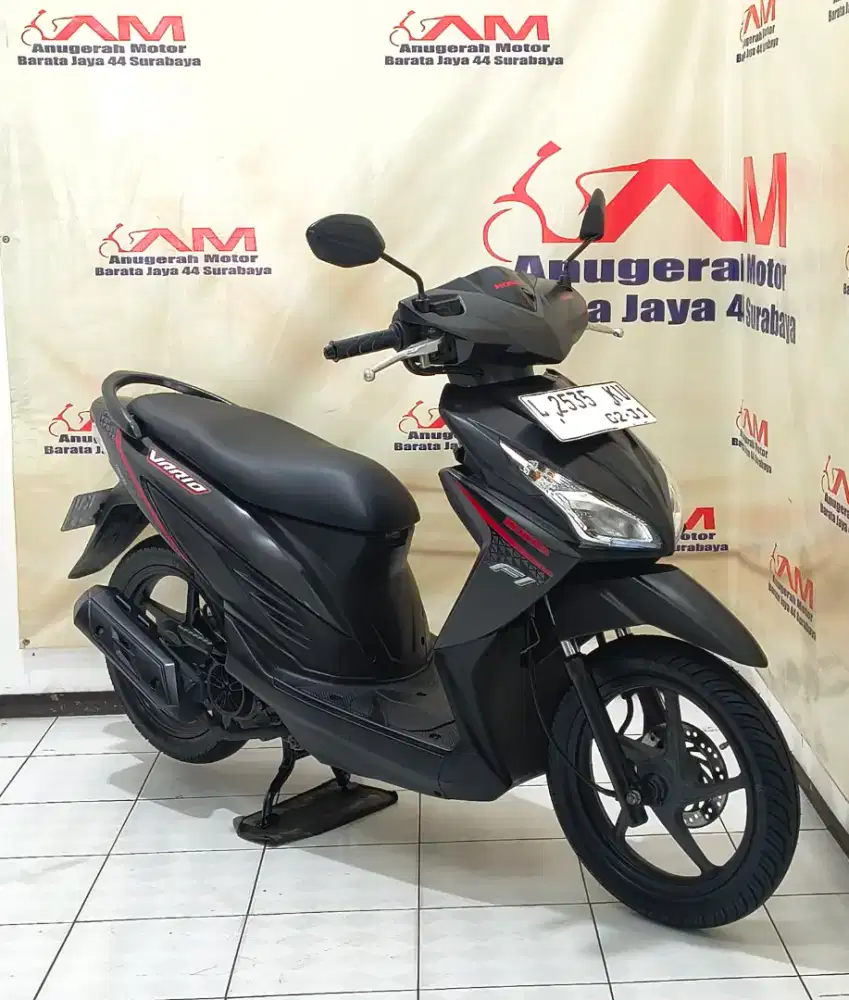 Ready Honda Vario 110 Fi Led Tahun 2016 Hitam Doff