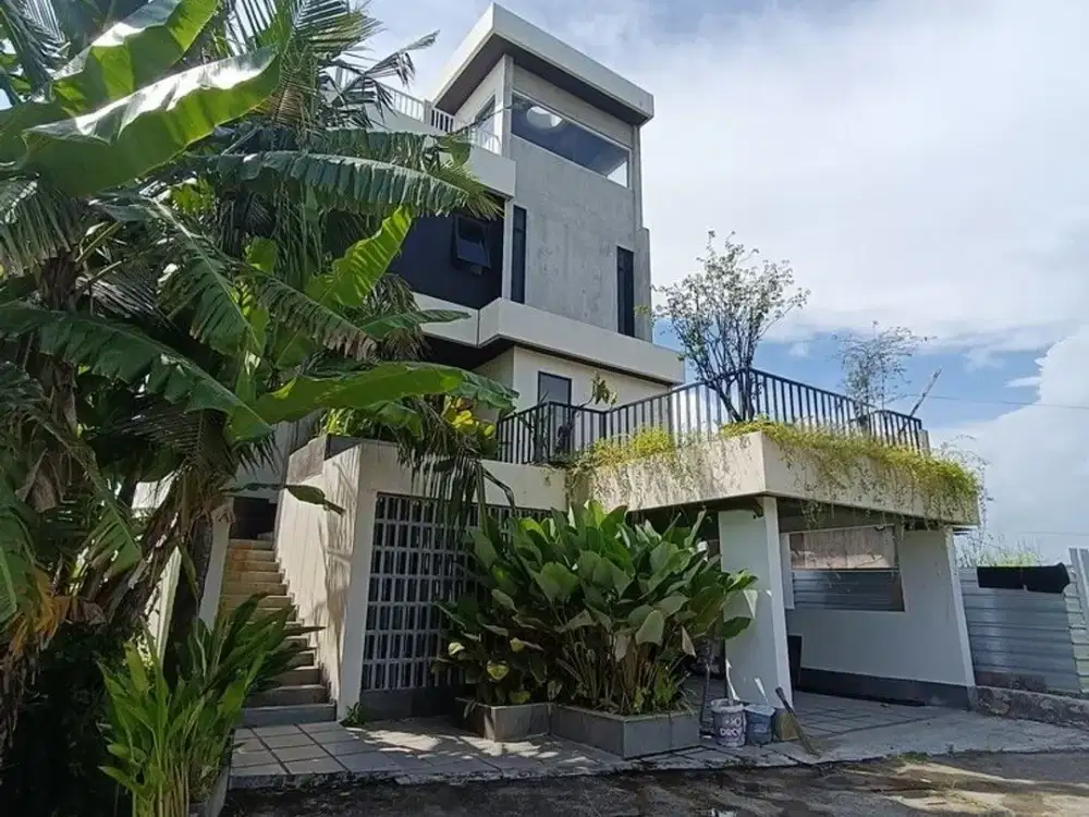 Villa Konsep Modern Dapat View Laut Dijual, di Kedungu, Tabanan Area