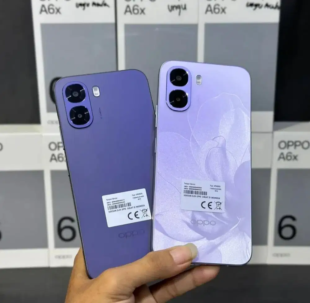OPPO A6x free upgrade memory banyak bonus cicilan murah