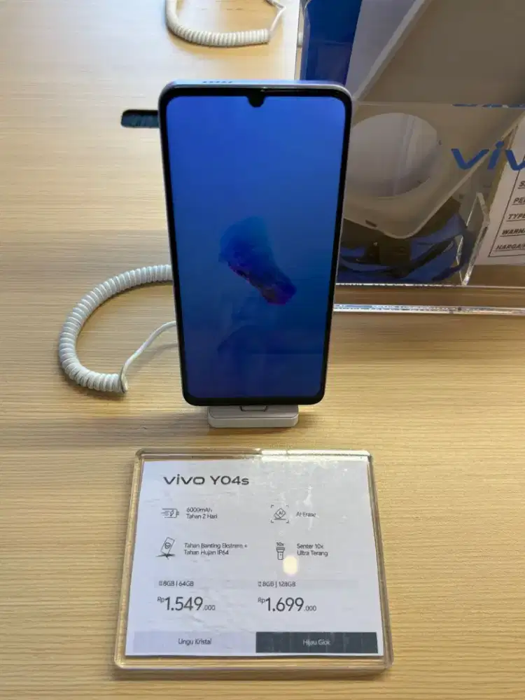 Kredit hp vivo Y04s bunga 0% yess kredit