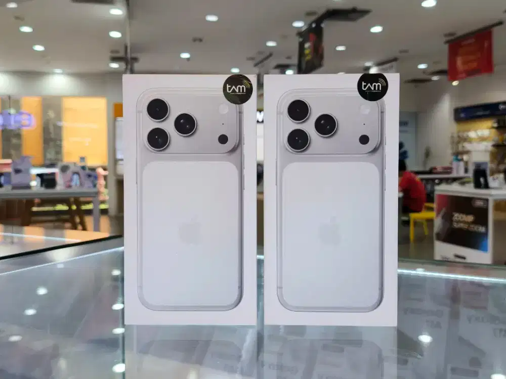 IPhone 17 Pro 256GB New Segel Garansi iBox 1 Tahun