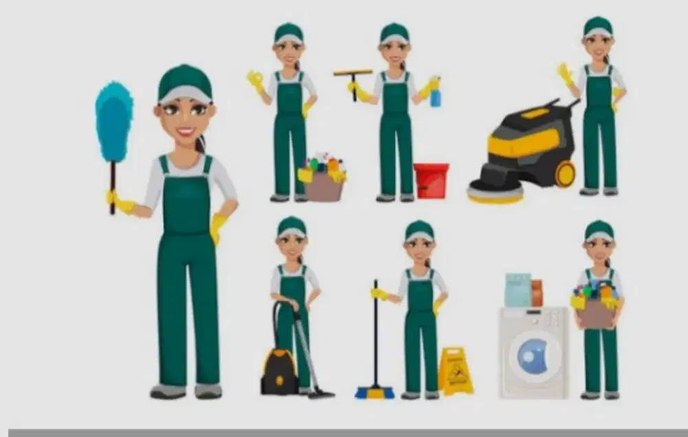 Jasa kebersihan rumah, kantor & apartemen