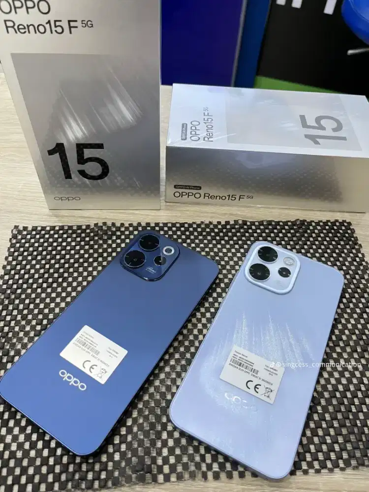 OPPO RENO 15F NEW BERGARANSI BISA CASH / KREDIT SYARAT CUKUP KTP SAJA