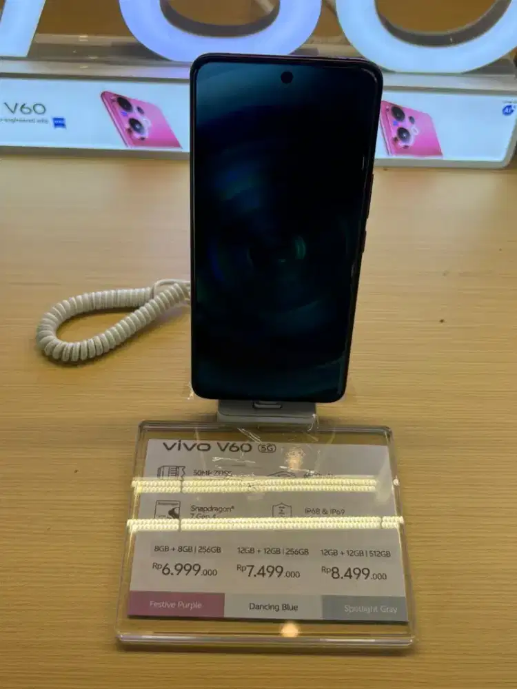 Kredit hp vivo V60 bunga 0% yess kredit