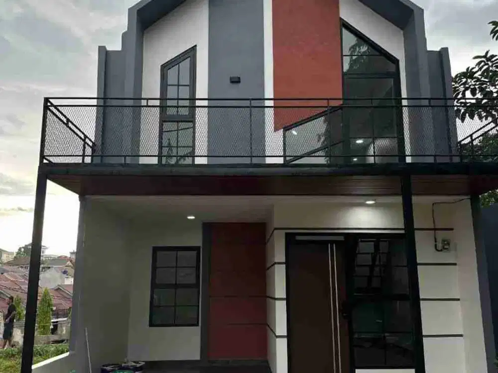 Rumah 2 Lantai Modern Skandinavian Akses Strategis Di Sawangan Depok