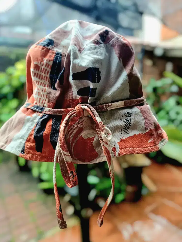 Bucket TULISAN Jakarta Topi Multi Color Original All Size