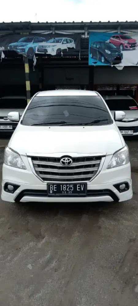 Toyota innova G Luxury 2014 manual bensin