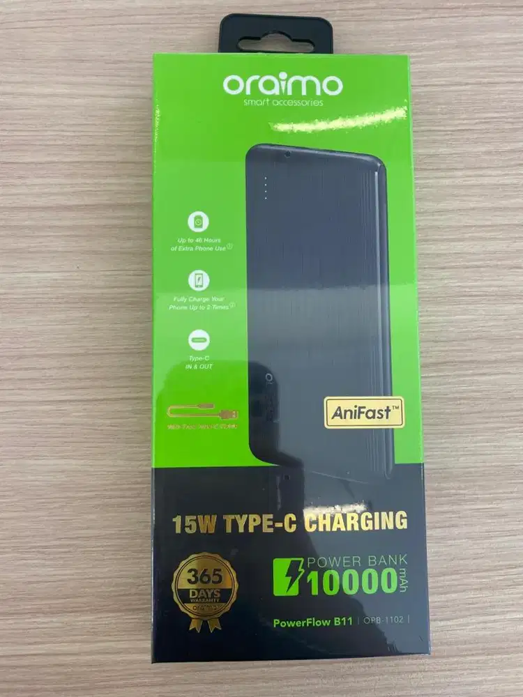 powerbank oraimo opb 1102