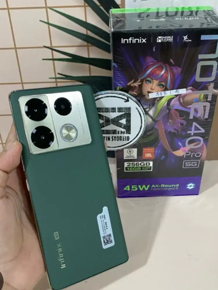 Murah hp Infinix Note 40 8/256 lkp, bs TT