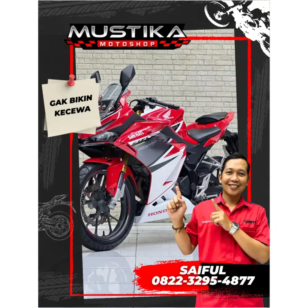 Odo 8rb Istimewa!!Honda CBR 150R 2023 One Hart N Asli Mulus-Mustika