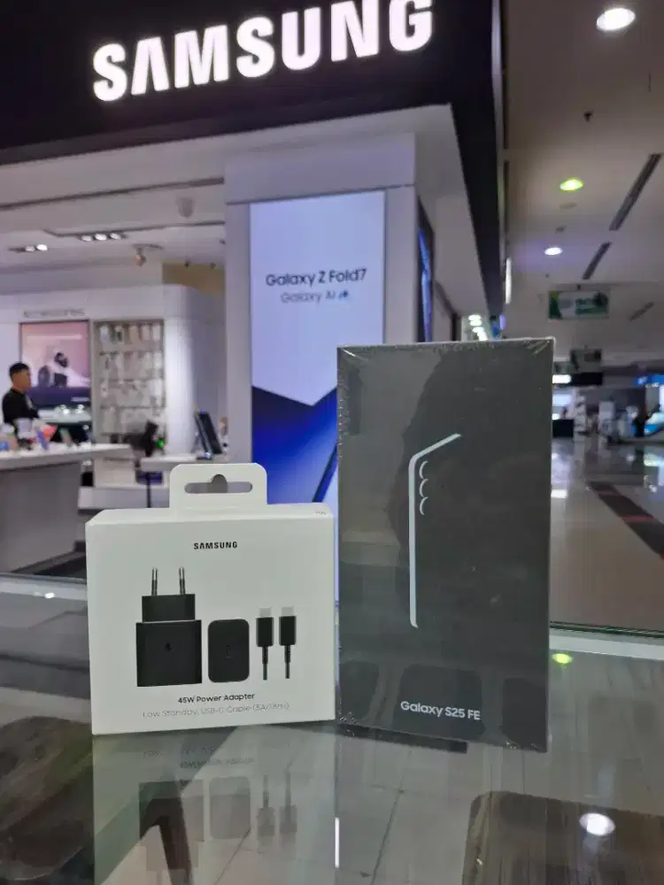 BISA COD SAMSUNG GALAXY S25 FE 8/256GB 8/512GB FREE ADAPTOR CHARGER