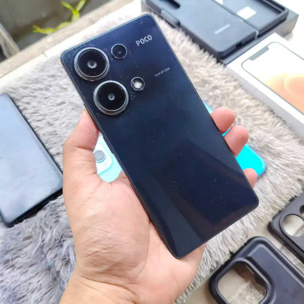 Poco M6 pro 8/256gb Minus Retak tipis