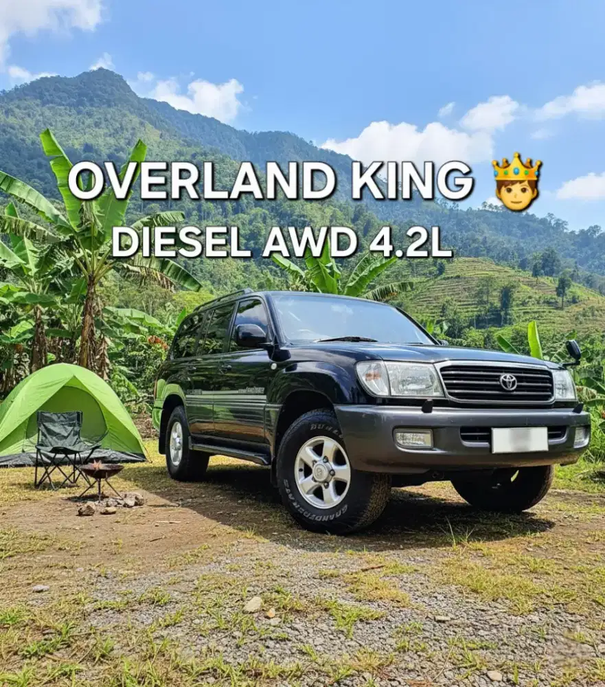 JDM FullOption CBU Japan LandCruiser Solar Diesel VX80 VX100 LC100 4×4