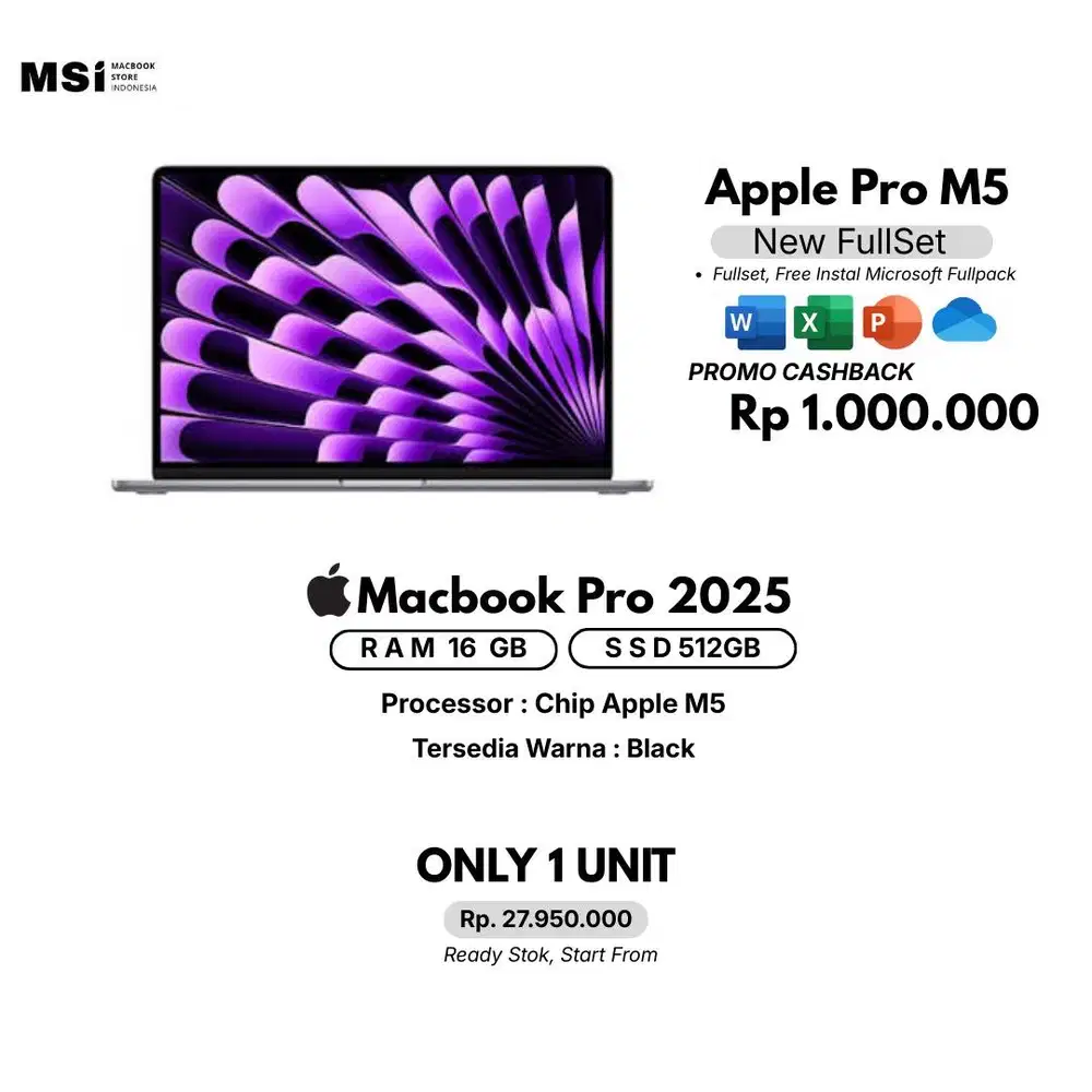 New MacBook Pro M5