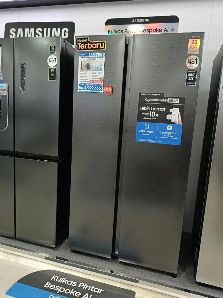 KREDIT KULKAS SAMSUNG 4 PINTU GRATIS  2X CICILAN