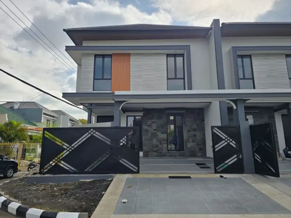 Rumah Sutorejo Prima NEW MINIMALIS ROW 3.5 MOBIL