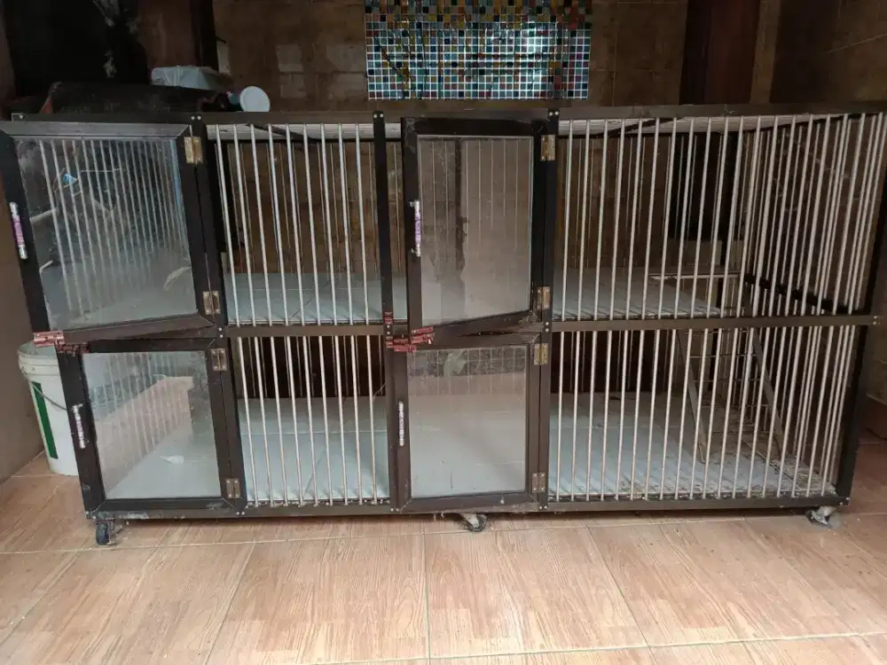 Kandang Kucing Awet Alumunium