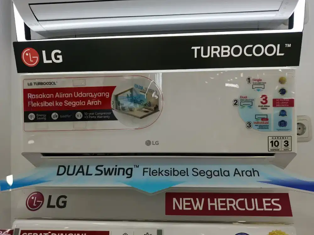 Kredit AC LG menggunakan home credit dapatkan Promo gratis 1x cicilan