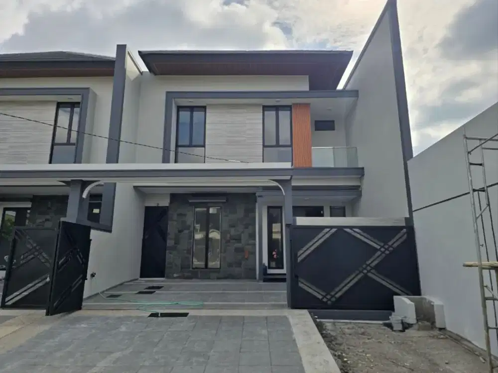 Rumah Sutorejo Prima NEW MINIMALIS ROW 3.5 MOBIL