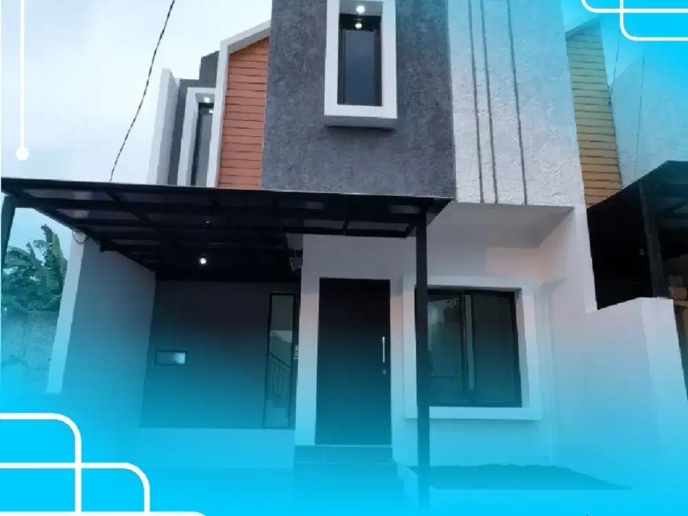 Rumah Murah Dijual 2 Lantai Di Perumahan Kota Bekasi Akses Dekat Pintu Tol Jati asih Jatiwarna Jual