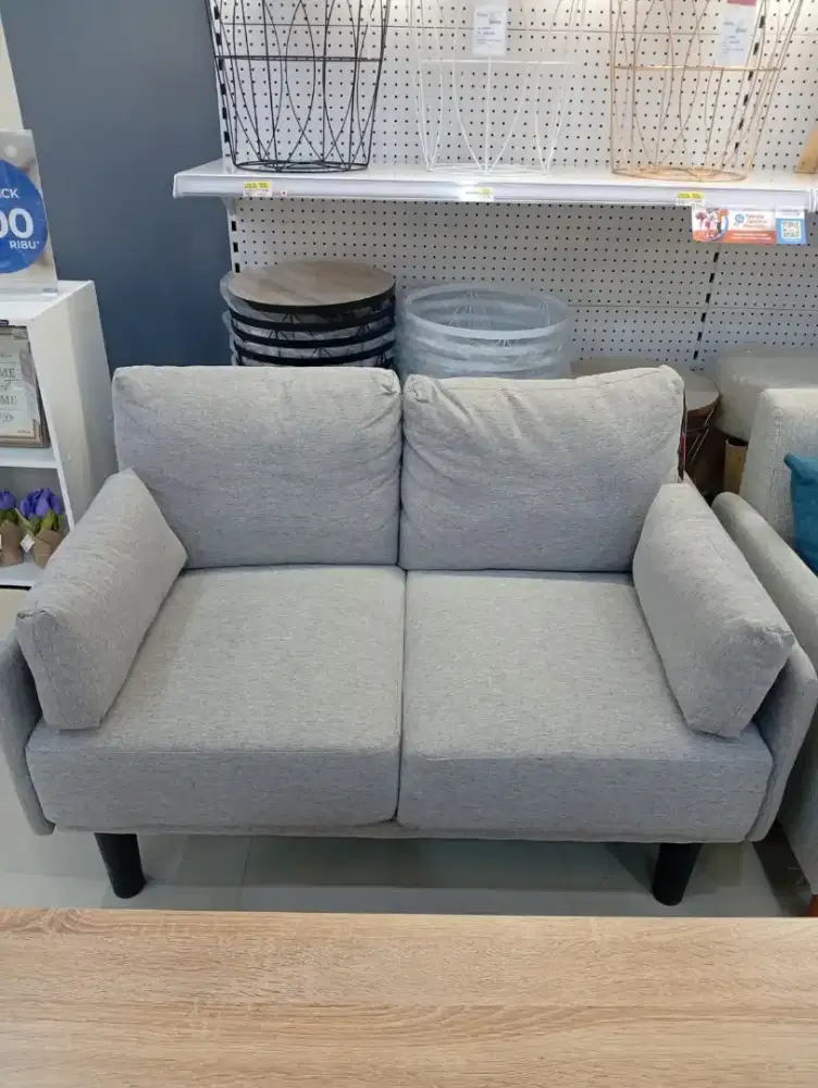 Sofa Selma Timmo 2 seater Abu-abu