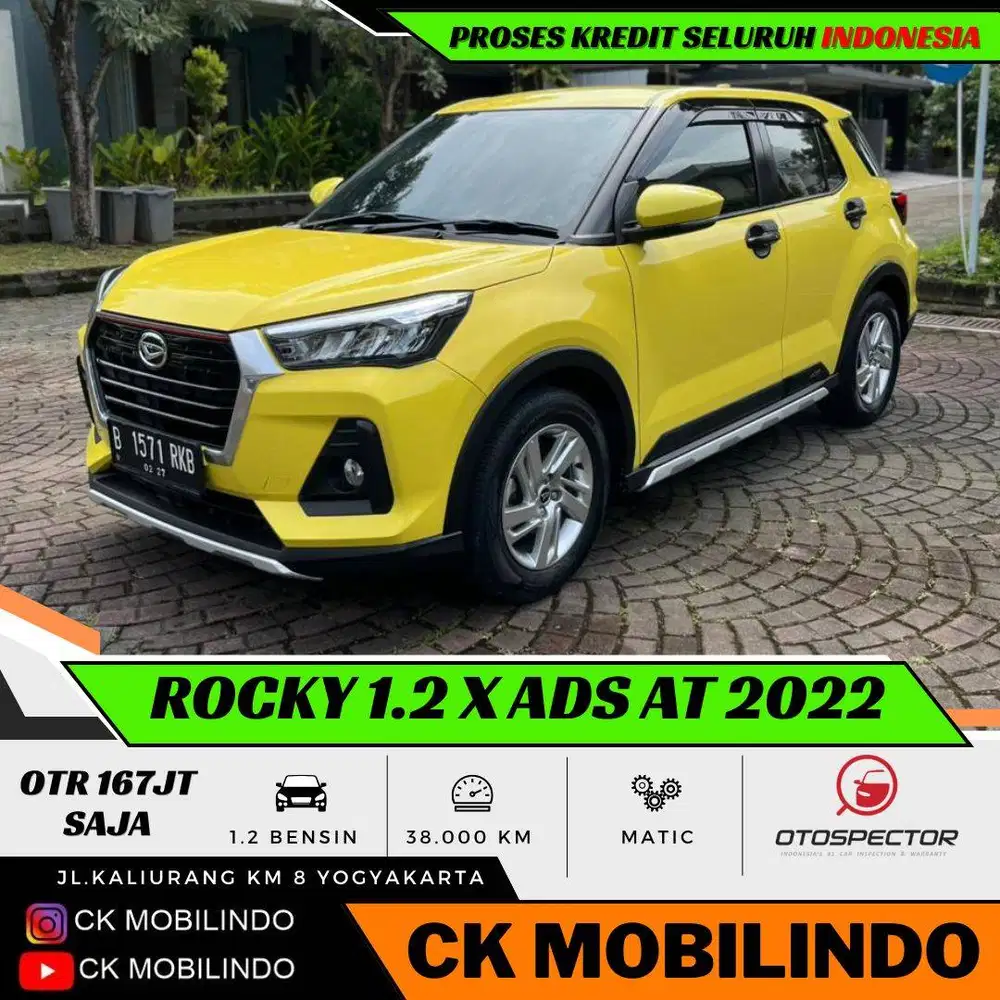 Daihatsu Rocky X ADS Matic 2022 FAVORIT DP Minim Kredit Murah