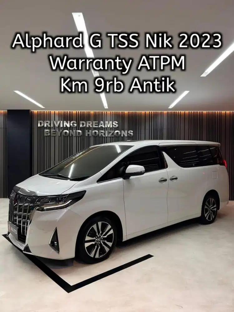 Toyota Alphard 2.5 G TSS ATPM 2023 Putih