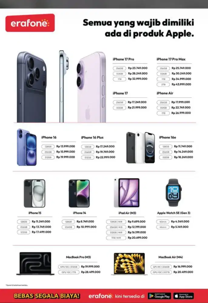 Promo Cicilan Apple 0%