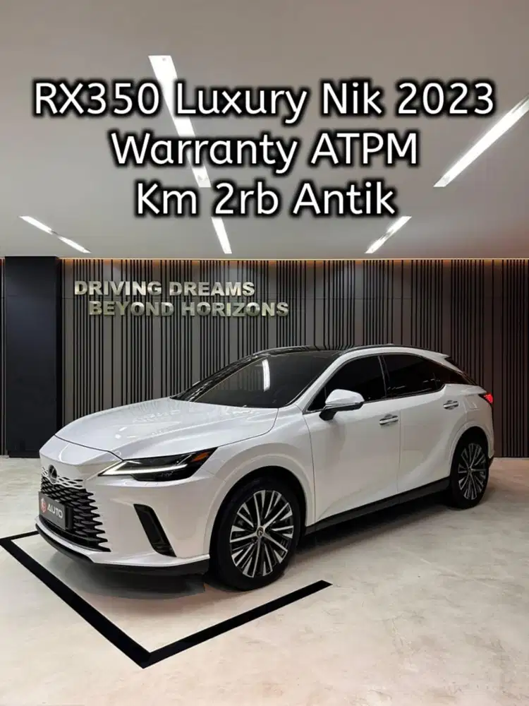 Lexus RX350 Luxury AT 2023 Putih Km2rb