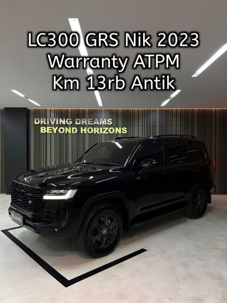 Toyota Land Cruiser LC300 GR 2023 Hitam LC 300