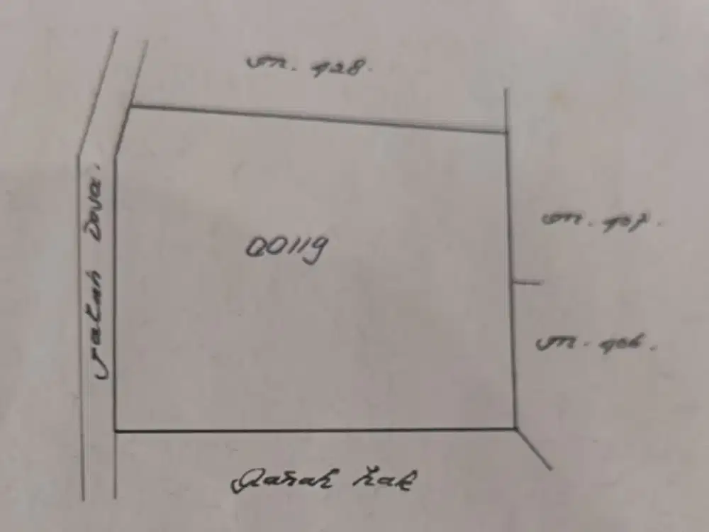 TANAH PADAT SIAP BANGUN  SUMBER WONO - BANGSAL  MOJOKERTO
