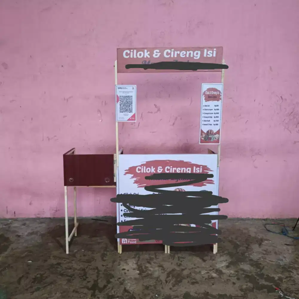 Dijual Booth portabel bs di lipat²