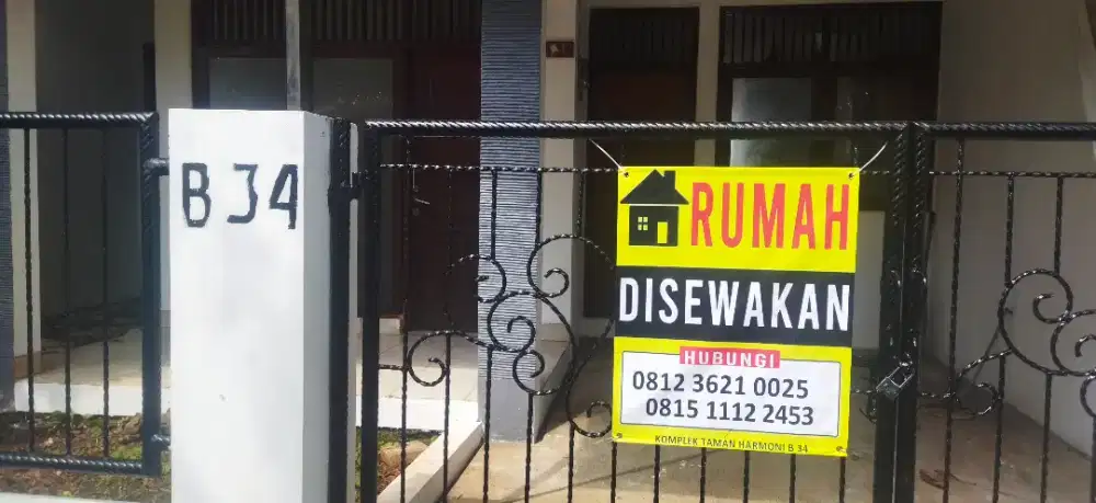 Disewakan rumah