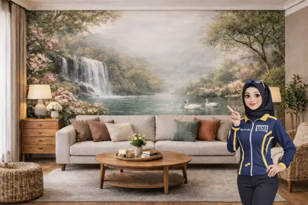 Jual wallpaper custom premium