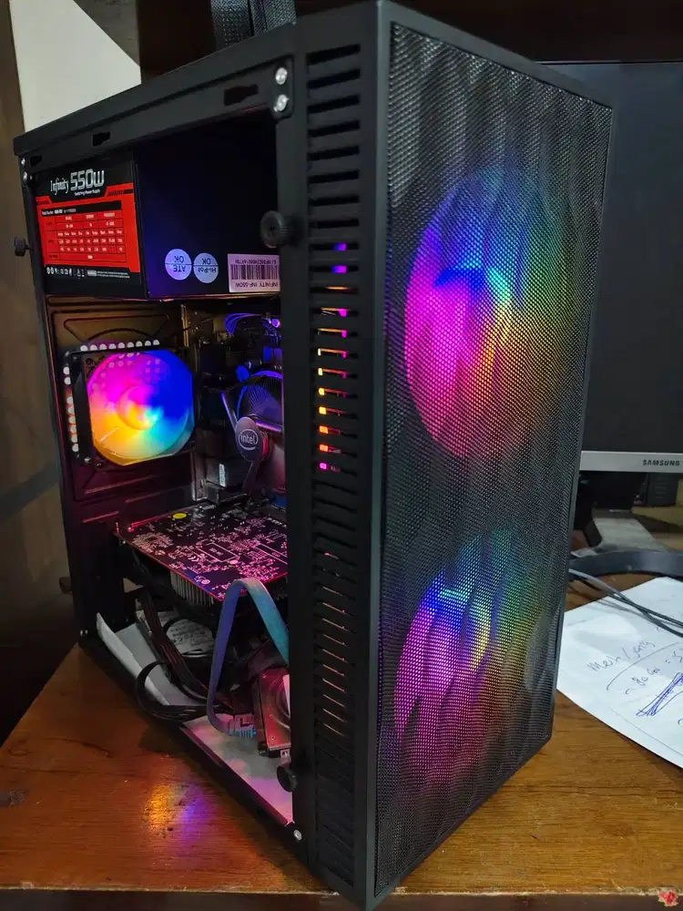 Komputer Rakitan, Intel i3 gen 10, vga Amd rx550