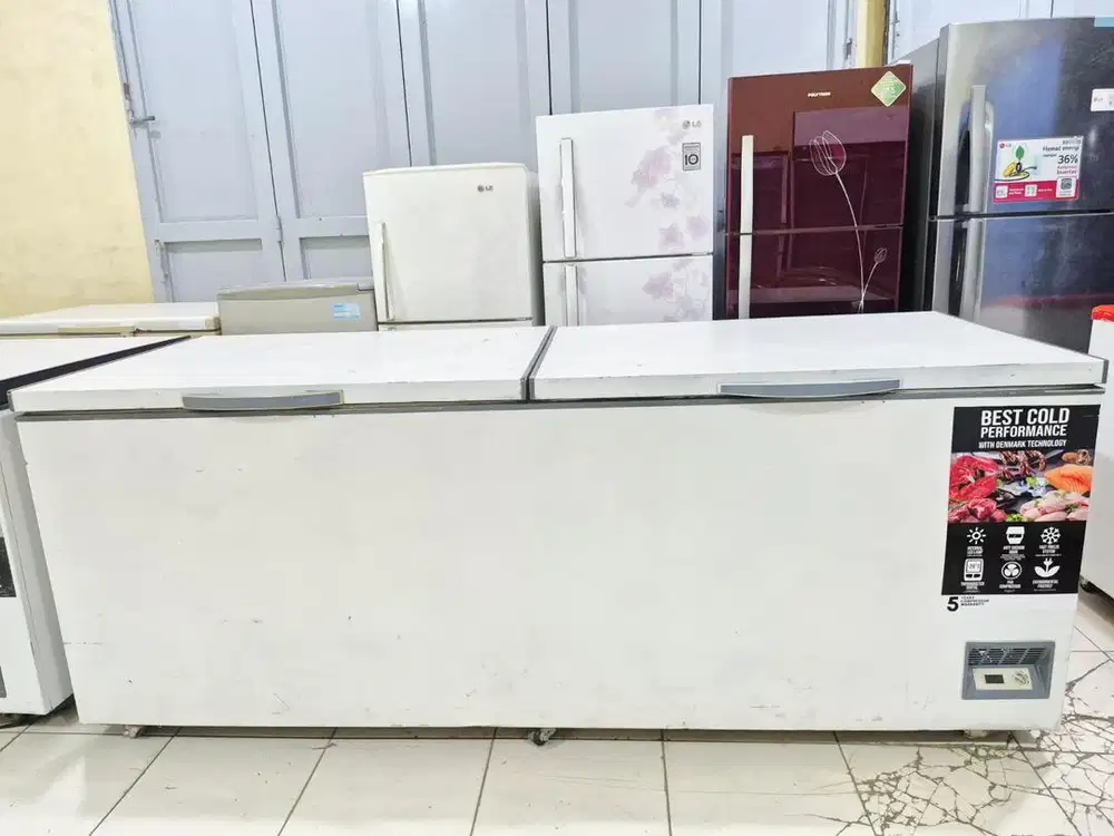 Free antar freezer gea 1200L murah meriah
