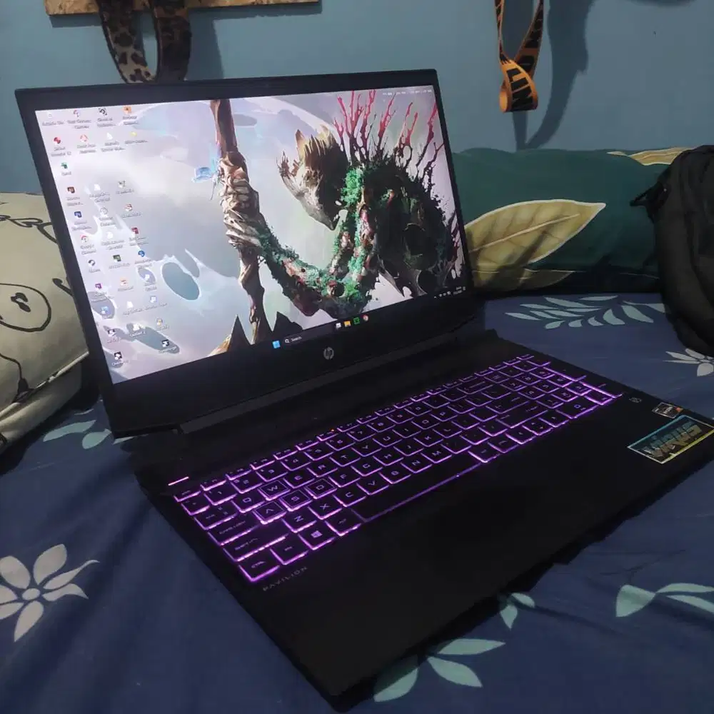 Laptop gaming HP Pavilion GTX 1660 TI Second