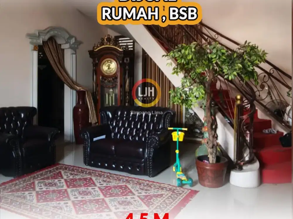 Rumah Strategis Siap Huni – Graha Taman Bunga BSB City, Kedungpane (Mijen), Semarang