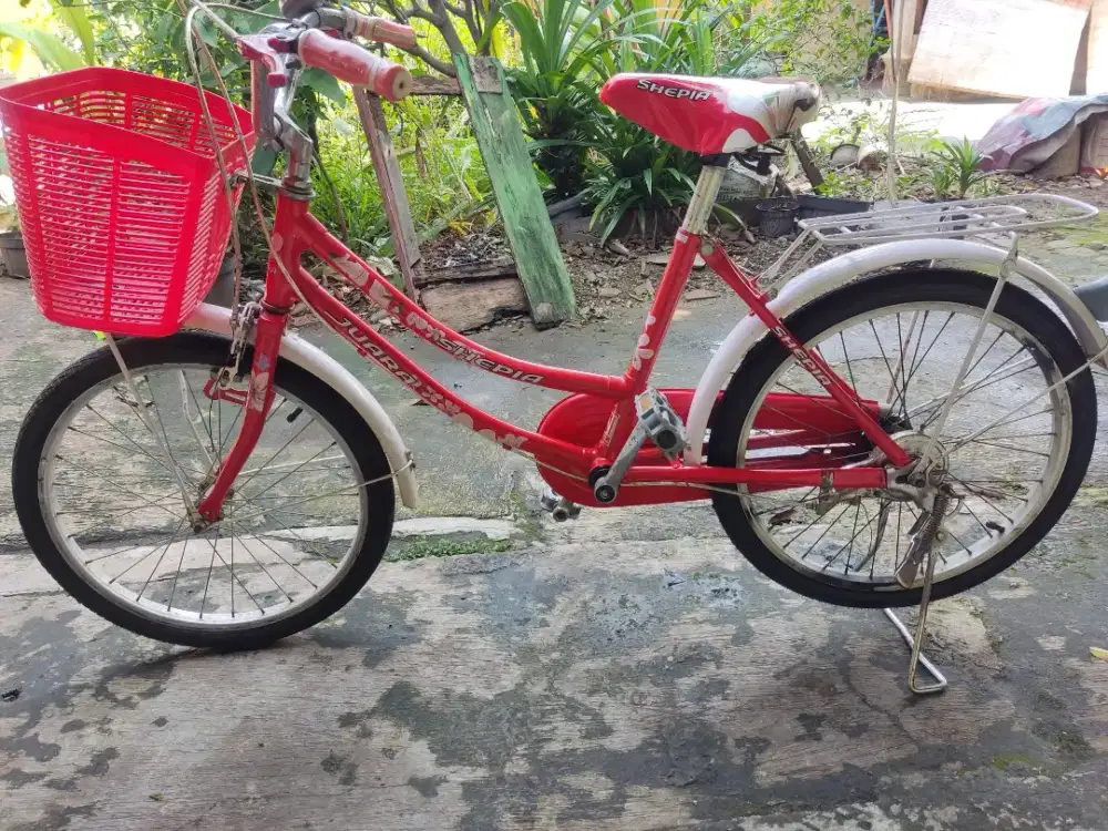 Sepeda mini merah putih # Olx Accademy