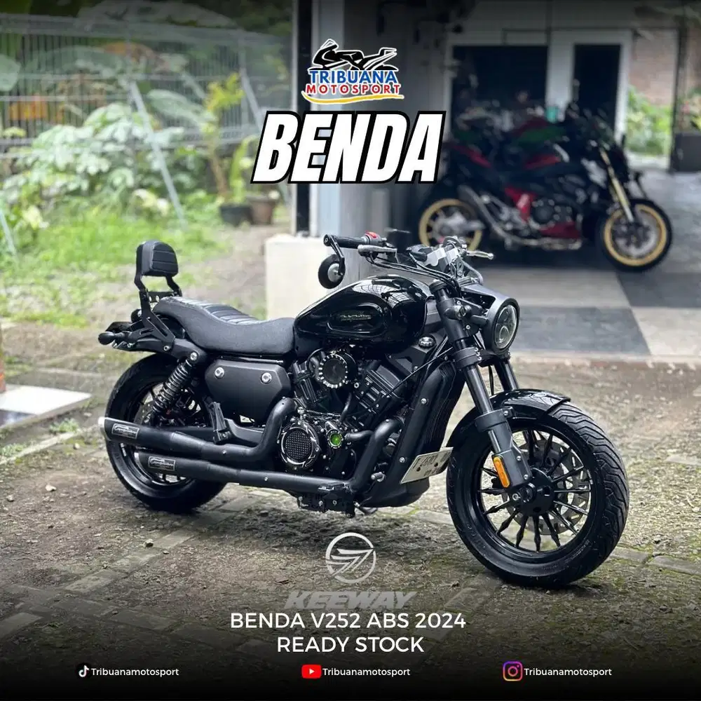 KEEWAY BENDA V252 LOW KM MODIF SUPER