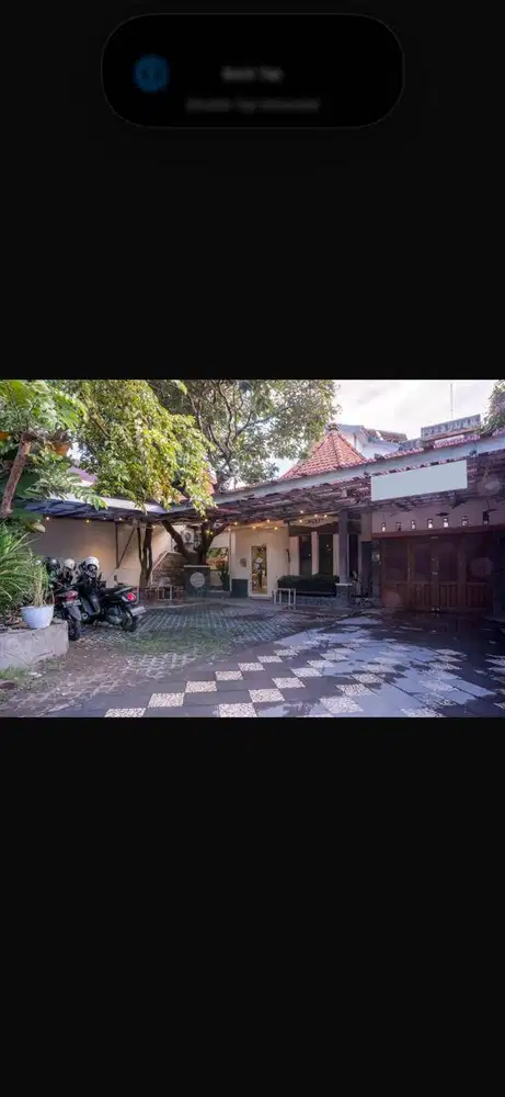 DIJUAL KOMERSIAL AREA CAFE PUSAT KOTA DI JL TRUNOJOYO ADA GARASI