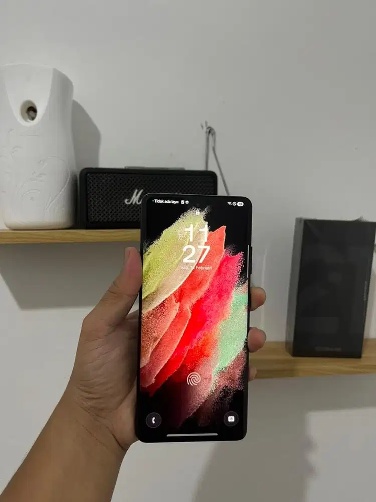 Samsung Galaxy S21 Ultra 5G Ex resmi sein Fullset No minus 12/256 gb