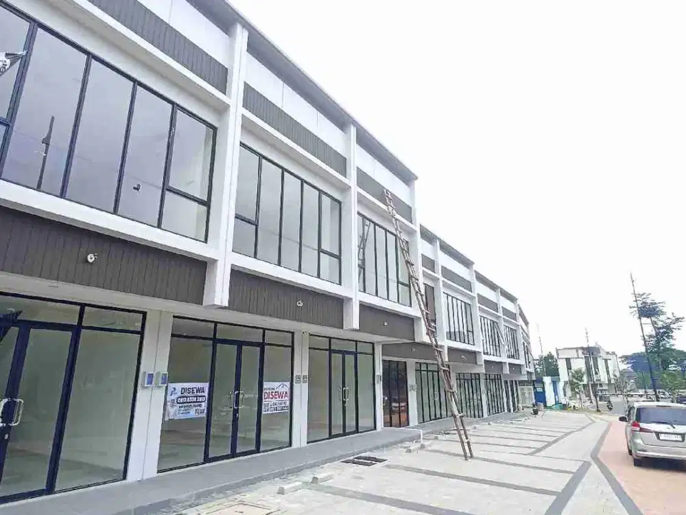Disewakan Ruko 2 Lantai depan Sekolah Syafana Gading Serpong