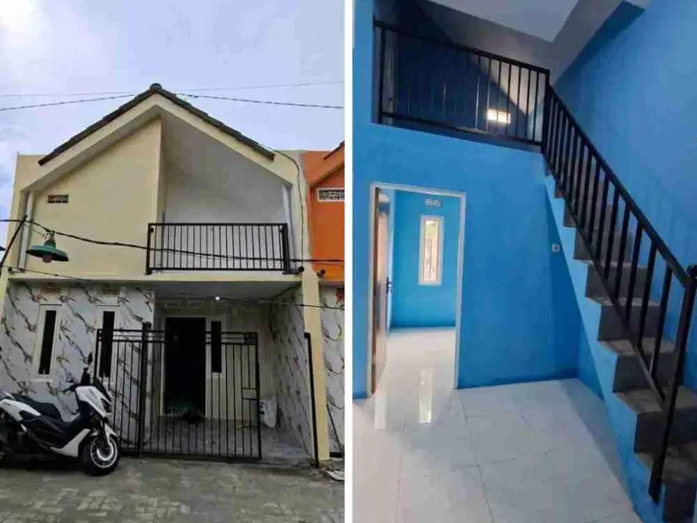 Rumah baru siap huni 2 lantai Sukodono hanya 100 jutaan aja