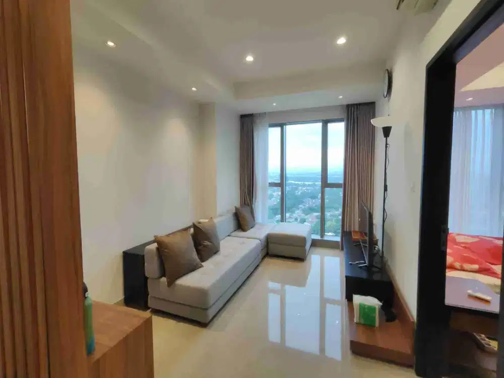 Apartment Jepang Mewah 1 Bed  Furnished Bagus Murah Posisi Corner Siap Huni Dekat Aeon Tol Prasetya Mulya Ice