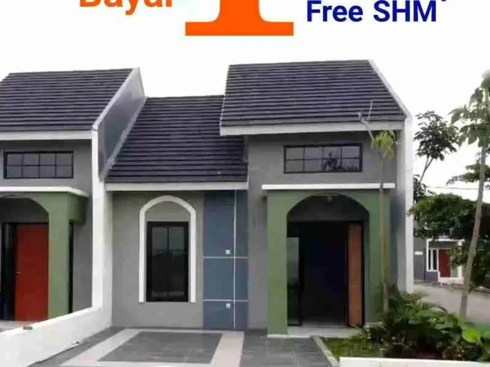 Rumah baru dekat Juanda DP 1 juta angsuran 2 jutaan aaj