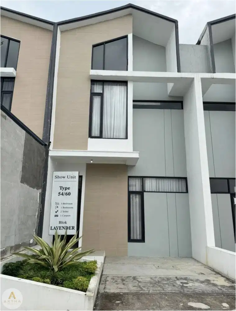 Rumah Baru Minimalis Modern Type Lavender di Katapang Residence